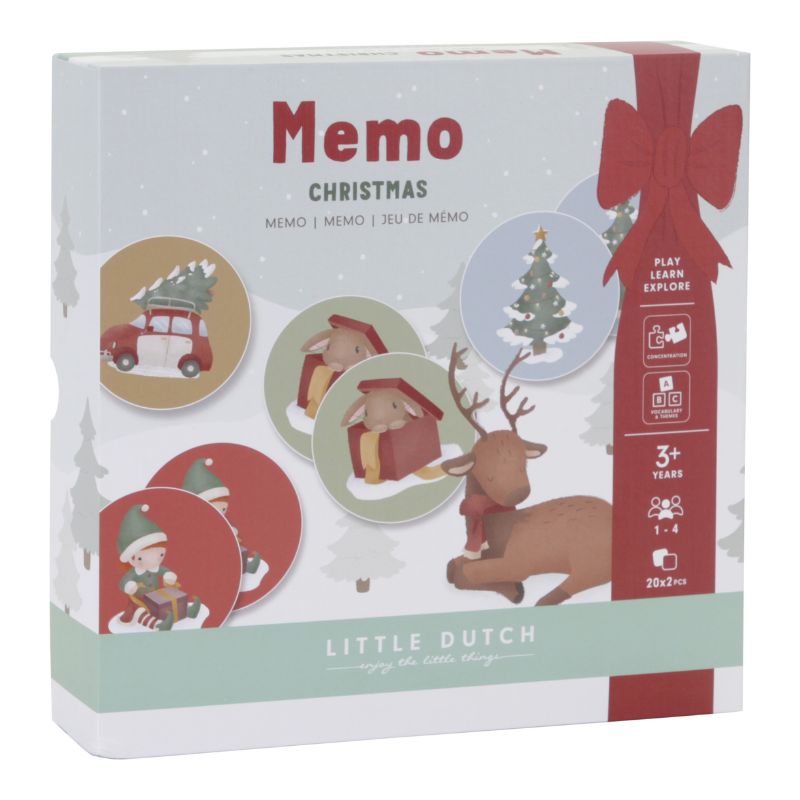 Little Dutch Memo Game - Christmas